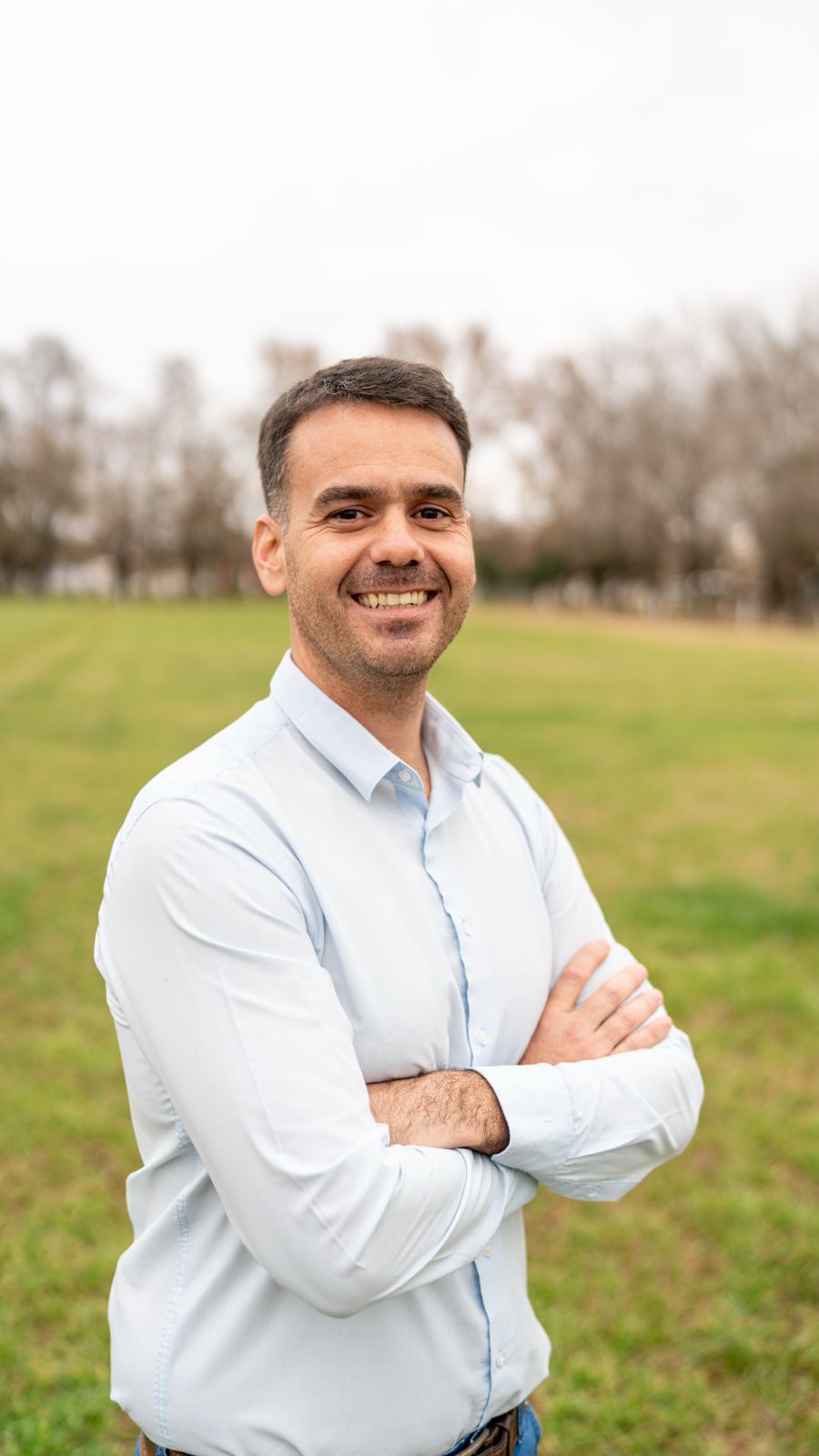 Retrato de Germán Font, candidato a Intendente de Marcos Juárez